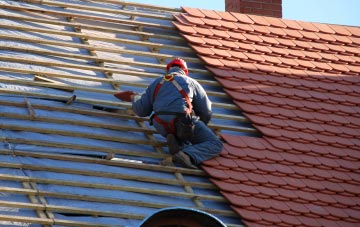 roof tiles Little Wittenham, Oxfordshire